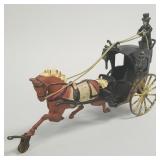 Pratt & Letchworth cast iron Hansom Cab with