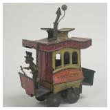 1922 Fontaine Fox Toonerville Trolley- 7 1/2"H