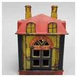 J&E Stevens "Novelty Bank" cast iron bank-