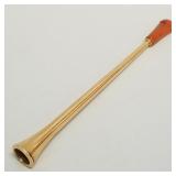 14K gold cigarette holder with amber colored mouth