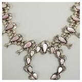 R. Tom signed sterling silver squash blossom