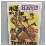 Vintage Duval Liqueur advertising poster-