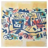 Otto Nebel pencil signed & numbered 50-20 artwork