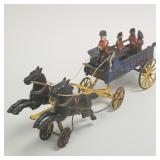 Wilkins Hardware Fire Patrol horse drawn cast iron