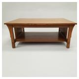 Contemporary Stickley quartersawn oak spindle