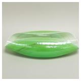Large Murano Global Views folded art glass bowl-