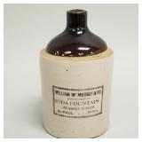 Red Wing small advertising stoneware jug "William