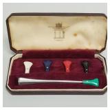 Dunhill sterling silver cigarette holder with