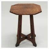 Lakeside Crafts Shop mission oak taboret with