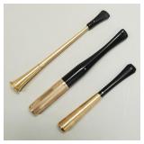 3 Dunhill gold filled, etc. cigarette holders