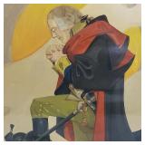 Duke Williamson signed illustration artwork on
