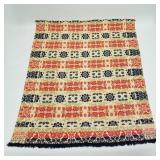 1844 Ohio woven coverlet made by J. Hartman,
