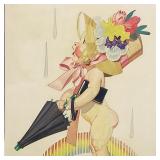 Duke Williamson signed illustration artwork on