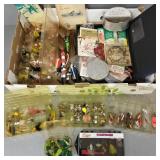 Gp asst. vintage, etc. fishing lures & accessories