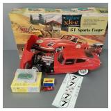 3 Jaquar models/ toys cars incl 21 1/2"L monogram