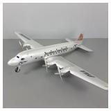 Large vintage pressed steel Pan American toy plane