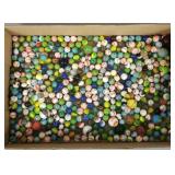 Large gp vintage, etc. marbles- asst. sizes- 7/8"
