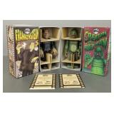 2 Universal Studios windup tin Monster Robots w/