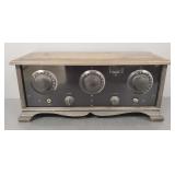 Antique Plymouth Radio Co. Mpls. radio- UNTESTED