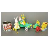 Group vintage toys, etc incl plastic candy