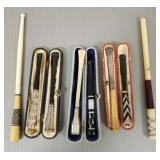 8 asst vintage cigarette holders incl 1 -