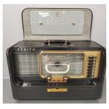 Vintage Zenith H500 transoceanic radio- 11"H,