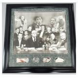 Mafia movie related signature collage w COA incl