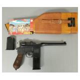 Mauser model 1896/ 711 9mm pistol w/