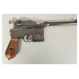 Mauser broomhandle 7.63mm cal pistol