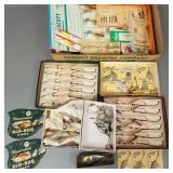 Gp vintage, N.O.S., etc. fishing spinners incl