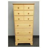Tall 6 drawer chest- 50"H 24"W 16"D