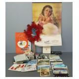 Gp vintage postcards & ephemera etc incl Minn,
