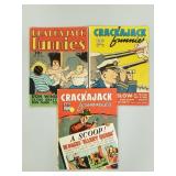 3 Crackajack Funnies comic books: #16 (Oct 1939);