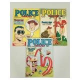 3 Police Comics comic book: #45 (Aug 1945) &