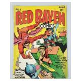 Red Raven Comics #1 comic book (Aug 1940)