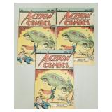 3 REPRODUCTION No 1 Action Comic of First Superman