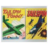2 comic books: Tailspin Tommy #1 (1946) &