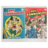 2 Boy Commandos comic books: #6 (Spring 1944)