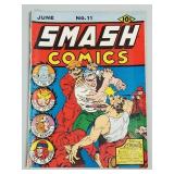 Smash Comics #11 comic book (June 1940)