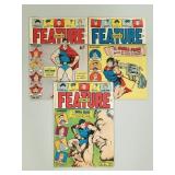 3 Feature Comics comic books: #92 (Oct 1945);