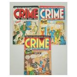 3 CRIME Does Not Pay comic books: #57 (Nov 1947);