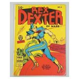 Rex Dexter of Mars #1 comic book (Fall 1940)