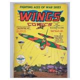 Wings Comics #4 comic book (Dec 1940)