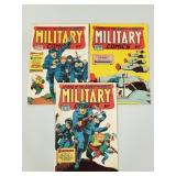 3 Military Comics comic book: #33 (Oct 1944);