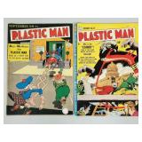 2 Plastic Man comics: #25 (Sep 1950);