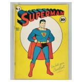 (AS SEEN) Superman #6 comic book (Sep/Oct 1940)