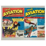 2 True Aviation Picture-Stories comic books: