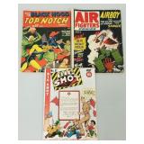 (AS SEEN) 3 vintage comic books: Black Hood Top