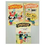 3 Sparkler Comics comic books: #45 (Jul 1945);