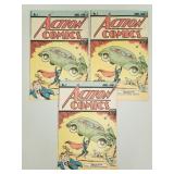 3 REPRODUCTION No 1 Action Comic of First Superman